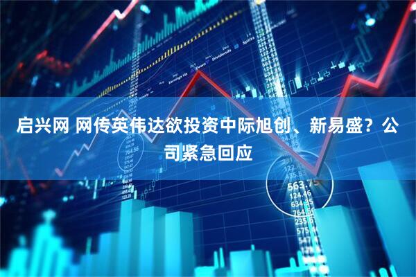 启兴网 网传英伟达欲投资中际旭创、新易盛？公司紧急回应